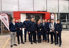 Студенты Сварочно-монтажного колледжа посетили дилерский центр KIA "Апельсин"